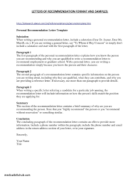 Letter Of Recommendation For A Friend Template Examples Letter