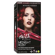 Please give it a thumbs up 👍🏼 dont forget to subscribe! Splat Rebellious Semi Permanent Fantasy Complete Hair Color Kit In Midnight Ruby Buy Online In Dominica At Dominica Desertcart Com Productid 37855410