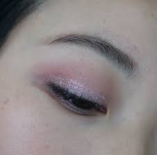 pink sparkly eyeshadow tutorial asian