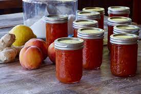 peach ginger jam weekend at the cote