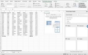 how to use a pivot table in excel