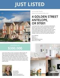 16 Free Real Estate Flyer Templates Open House Lucidpress