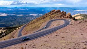 driving up pikes peak colorado what