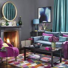 trendy living room color schemes and