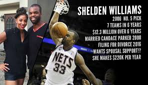 See full list on wealthypersons.com Former Nba Lottery Pick Shelden Williams Files For Divorce From Candace Parker And Wants Spousal Support Ballislife Com