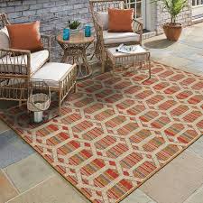 geometric indoor outdoor area rug