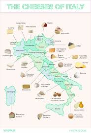Cheeses Chart In 2019 Italy Food Italy Map Italian Wine