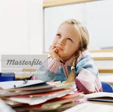 Student Daydreaming In Class Stock Photo Masterfile Rights