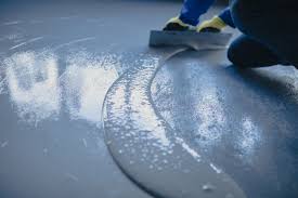 your garage floor from oil stains