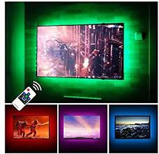 Amazon Com Tv Led Backlights Usb Bias Lighting For 60 65 70 Inches Television Monitor Sony Lg Sam Movie Theater Decor At Home Movie Theater Wall Mounted Tv