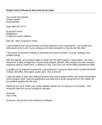 Clinical Research Coordinator Cover Letter