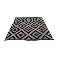 ikea black and white rug 48 off kaiyo
