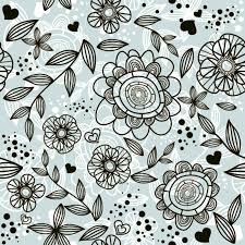 Get thousands of vector art in ai, svg, eps and cdr. Grey Floral Pattern Background Freevectors