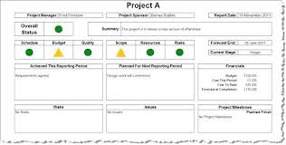 Sample Project Progress Report Template Project Daily Status Report