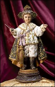 $67.0 13 inch statue estatua santo nino de atocha niño divino figurine white blanco. Santo Nino Maestro De Musica Statue