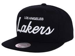 Their snapbacks and caps are two of the most popular products. Los Angeles Lakers Mitchell And Ness Nba White Script Snapback Cap Nba Hats Nba Snapbacks Hats For Men