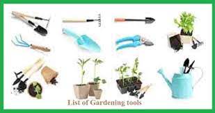 name of gardening tools hindi gk pdf