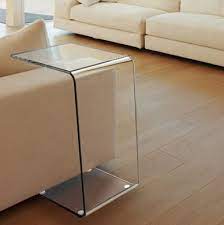 Emily Glass Side Sofa Table This A