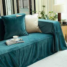 Aegean Sofa Slipcover Velvet Couch