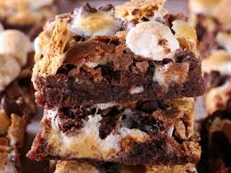 one bowl s mores brownies a kitchen
