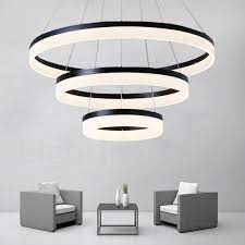 Contemporary Pendant Light With Acrylic