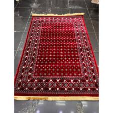 turkish bukhara carpet 0608 red size