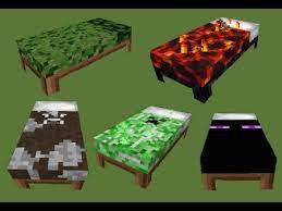 minecraft custom beds you