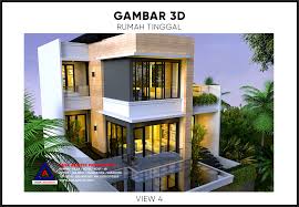 Desain rumah villa bali modern 2 lantai ibu yuyun di nusa tenggara timur. 24 Harga Borongan Rumah Type 45 Minimalis Per Meter 2021