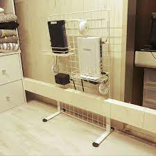 部屋全体 ワイヤーネット wi fiルーター ハンドメイド wi fi置場 などのインテリア実例 2017 12 24 19 57 22 roomclip ルームクリップ 収納 アイデア ワイヤーネット ルーター