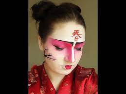 geisha kabuki anese makeup for