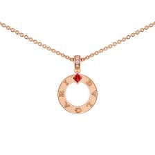 rose gold bvlgari bvlgari necklace with