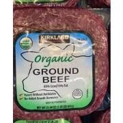 kirkland signature ground beef organic