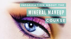 mineral makeup course information video
