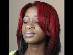 Reader mail + coloring relaxed hair How I Color My Relaxed Hair Bright Red Youtube
