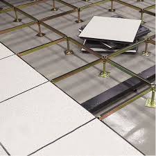 steel raised access flooring size