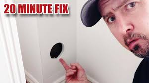 How to repair a hole in the wall youtube. Invisible Drywall Repair With No Plaster Youtube