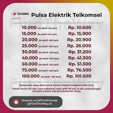 Isi ulang pulsa online, termurah, termudah dan terpercaya. Harga Pulsa Elektrik Terbaik Voucher Maret 2021 Shopee Indonesia