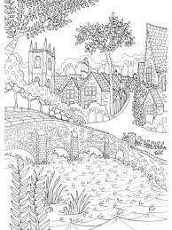 Free landscape coloring pages to print for kids. Free Landscapes Coloring Pages For Adults Printable To Download Landscapes Coloring Pages