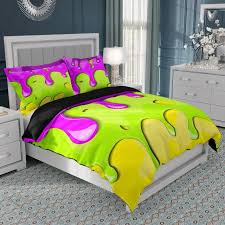 3d Colorful Bedding Set Luxury Cute