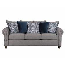 Simmons Upholstery Emma Slate Sofa