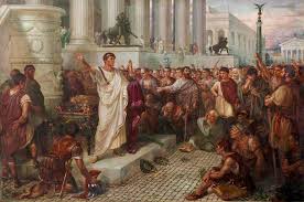 Compare Brutus and Antonys speeches in Act III Scene   of Julius    