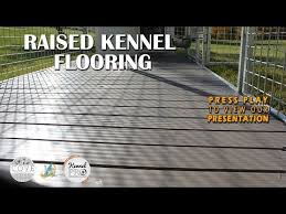 4 x 6 raised kennel flooring