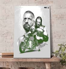 Thank You HHH Triple H Retirement Poster Canvas - REVER LAVIE
