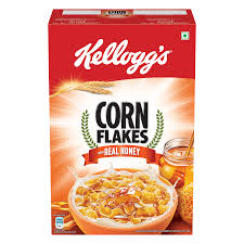 corn flakes real strawberry puree low