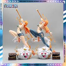 29cm One Piece Figrues Nami Anime Figure Iu Popmax Sexy Hentai Figurine Pvc  Statue Model Doll Collectible Room Desk Decora Toys