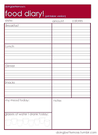 Printable Weight Loss Journal Sheets Download Them Or Print