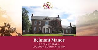 belmont manor house lee family seat in