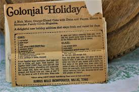 colonial holiday cake vrp 090