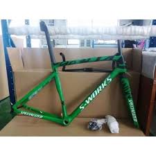 carbon fiber road bicycle frame s works