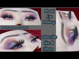 model eye makeup tutorial model